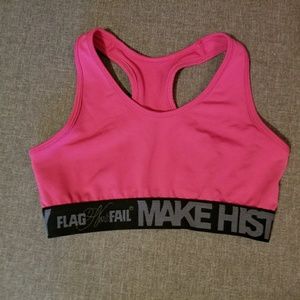 Flag nor Fail sports bra